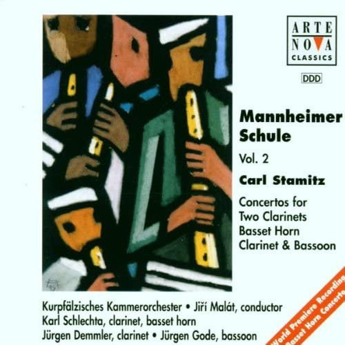 Mannheimer Schule Vol.2, Jiri Malat, CD, Arte Nova Classics - Bild 1