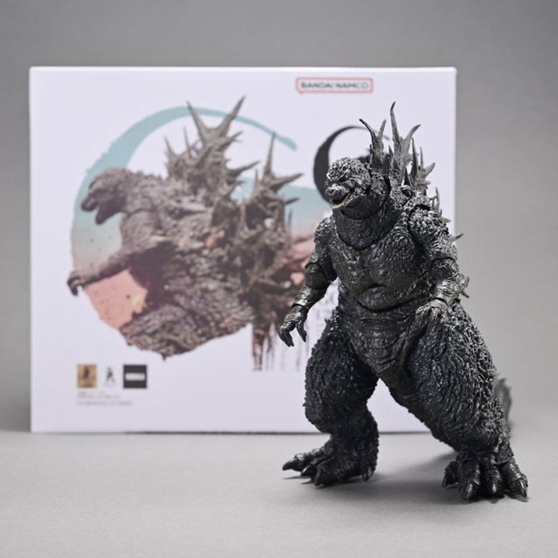 Bandai Godzilla Action Figure aus Kunststoff in Schwarz als Sammlerstück und Dekorationsfigur - Bild 1