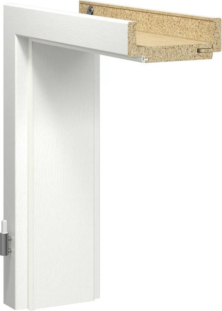 GetaDoor Türzarge GL22R Weiß, Anschlag Rechts, B: 86 cm, H: 198,5 cm - Bild 1