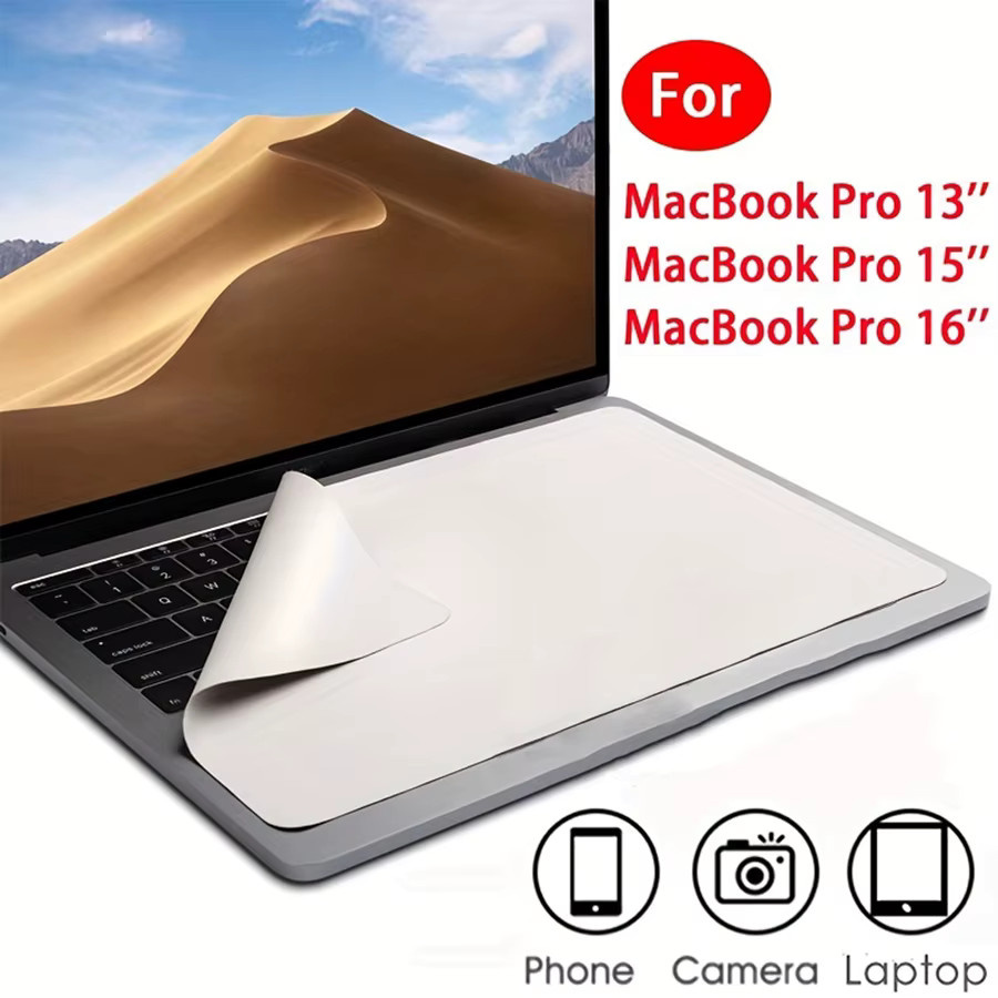 Apple Mikrofaser-Bildschirmreinigungstuch und Tastatur-Schutzset für MacBook Pro 13/15/16 - Bild 3