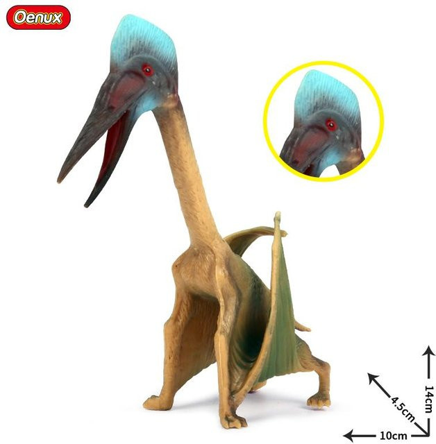 Oenux Jurassische Welt Quetzalcoatlus Ljahjas Pterodactyl Actionfigur Dinosaurier PVC ab 3-6 Jahre - Bild 1