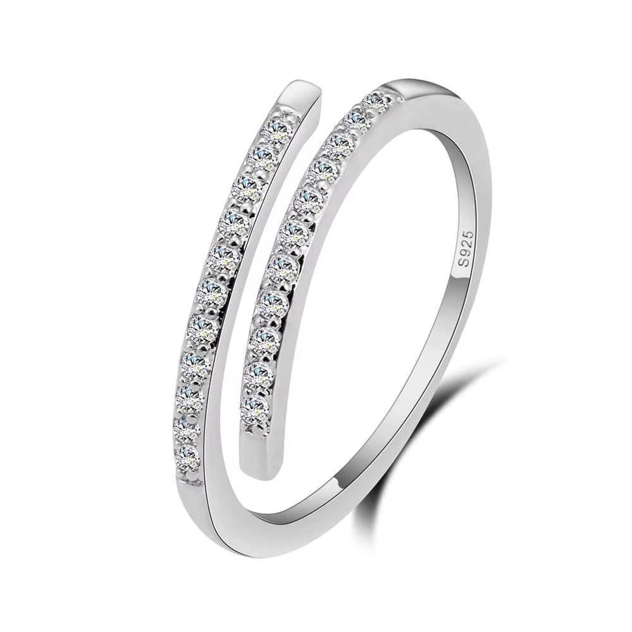YAAMELI Ring, 925 Silber, Zirkonia, Damen - Bild 2