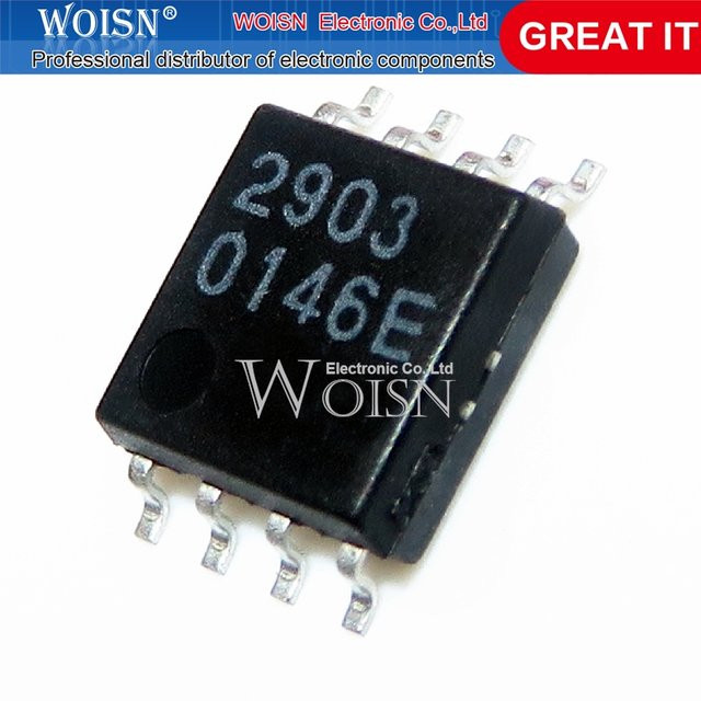 10 Stück NJM2903 Chipsatz JRC2903 in Schwarz SOP-8 - Bild 1