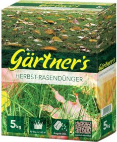 Gärtner's Herbst Rasendünger für Rasen und Gehölze, 5 kg - Bild 1