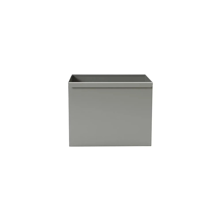Meraki Aufbewahrungsbox aus Metall in Grau, B: 38 cm, T: 30 cm - Bild 1