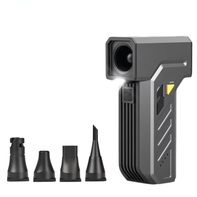 KiCA Jet Elektrischer Luftreiniger Ultra Turbo Gebläse Schwarz mit 4000mAh Akku - Bild 2
