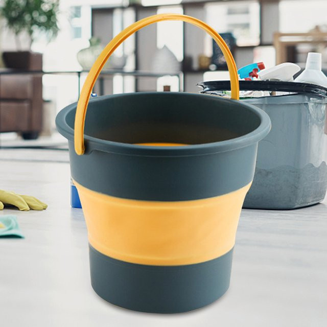 Multifunktionaler faltbarer Wasserspeicher Behälter für Camping und Angeln, Blau, 5 l oder 10 l - Bild 1