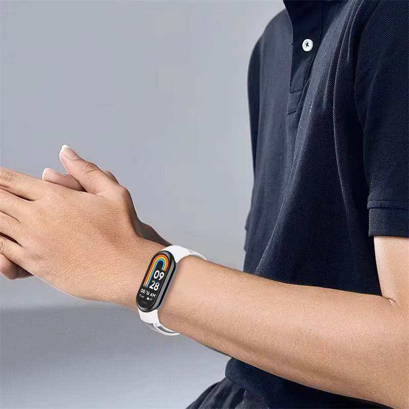 Xiaomi Uhrenarmband Nylon, Schleife, Xiaomi Mi Band 10 9 8 - Bild 3