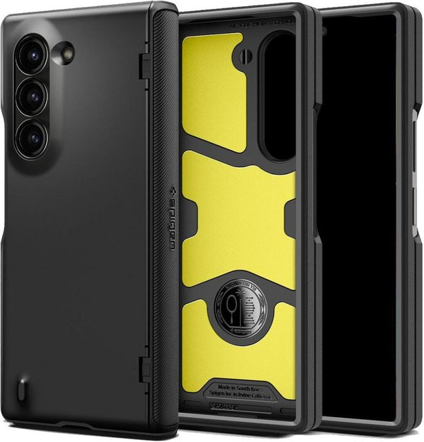 Spigen Slim Armor Pro Schutzhülle für Galaxy Z Fold 6 in Schwarz - Bild 1