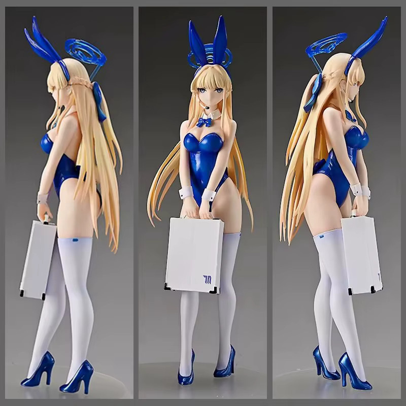 Bandai Blue Archive Asuma Toki, Anime-Figur, Bunny-Girl Figurine, Modell Statue - Bild 5