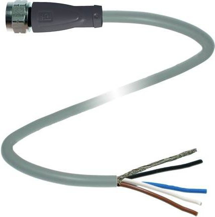 Pepperl+Fuchs 70112194 Sensor-Aktor-Steckverbinder konfektioniert, 4-polig, grau, 10m Länge - Bild 1