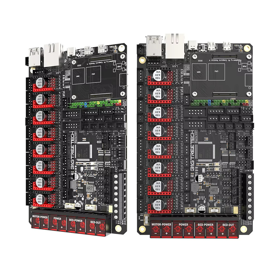 BIGTREETECH MANTA M8P M5P M4P Motherboard mit CANbus für Raspberry Pi CM4, Klipper, Voron und Ender 3, Schwarz - Bild 2