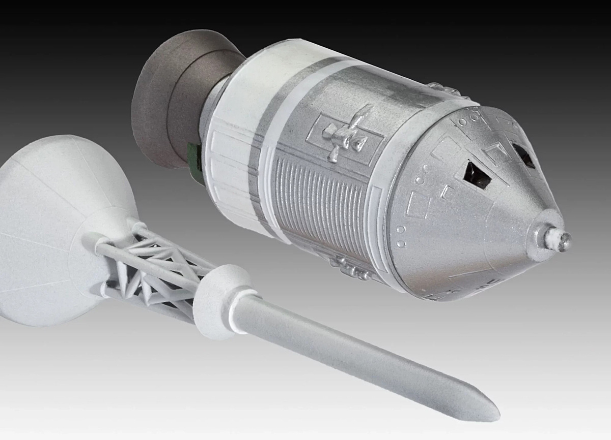 Revell Apollo Saturn V Raumfahrtmodell, Bausatz, 1:144, ab 12 Jahre - Bild 4