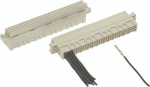 HARTING Federleiste 09030963217 in Beige mit 3 Reihen - Bild 1