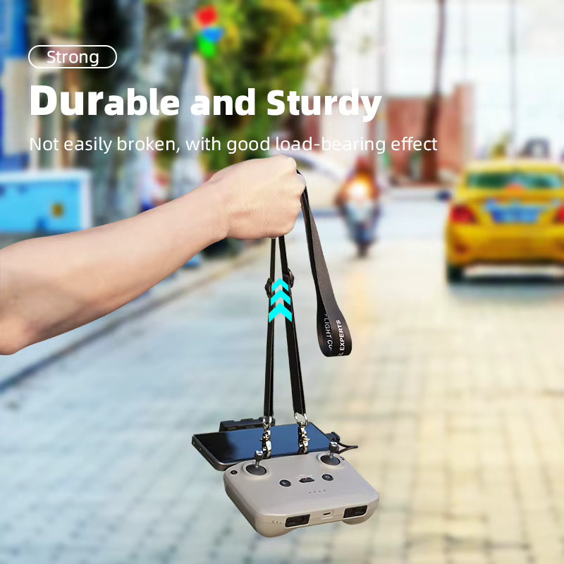 DJI Lanyard-Gurt in Schwarz für Mini 4 Pro, Air 3, Mini 3 Pro RC 2 Pro, RC-N1 und RC-N2 Fernbedienungen - Bild 3