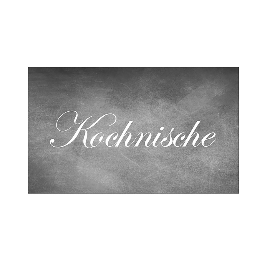 MySpotti Küchenrückwand Profix Cucina Kochnische aus Aluminium in Grau-Weiß B: 100 cm, H: 60 cm - Bild 1