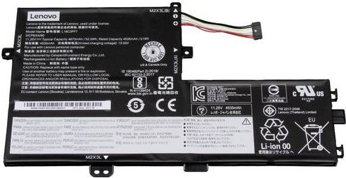 Lenovo Notebook-Akku 5B10T09097 in Schwarz mit 11.25V und 4670 mAh - Bild 1