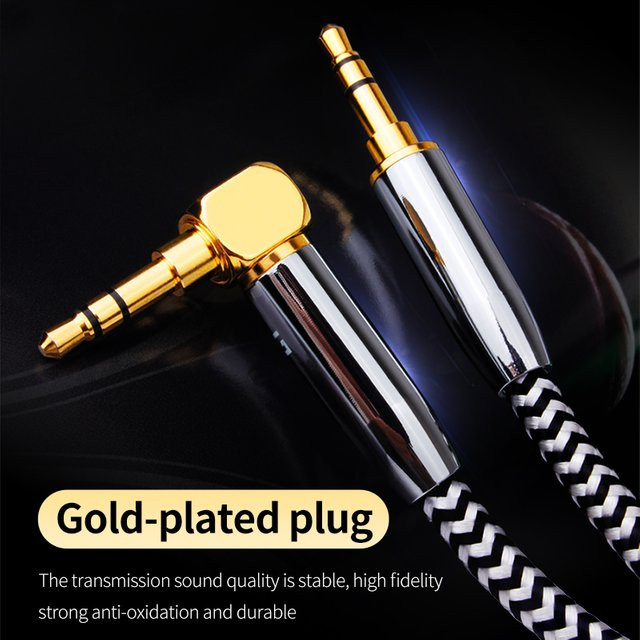 YYTCG Aux-Kabel 3,5mm Klinke auf Klinke Audio-Stecker für Lautsprecher, Kopfhörer und Auto - Bild 1