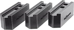 Röhm Aufsatzbacken-Set 170, 3-teilig, grau, B/T/H: 32 x 31 x 82 mm - Bild 1