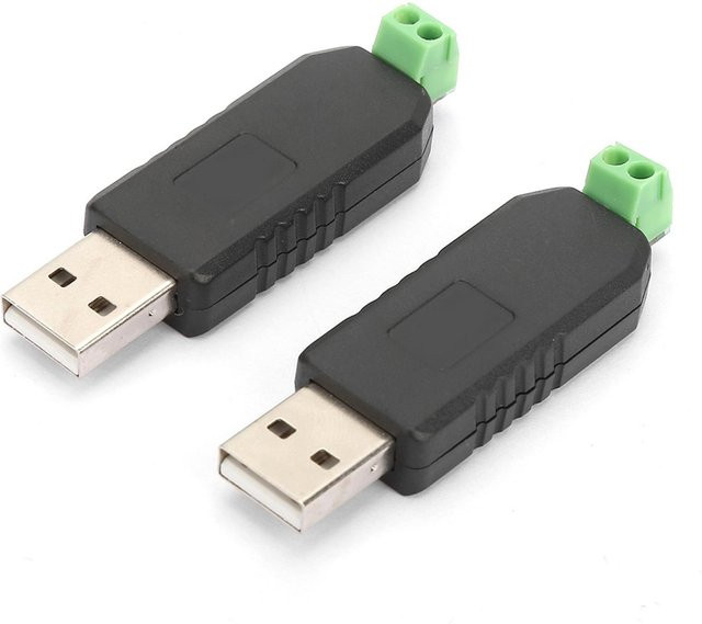 Neoglint 2er-Set USB zu RS485 Konverter Adapter Modul in Schwarz für Windows und Linux - Bild 1
