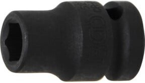 BGS Kraft-Steckschlüssel-Einsatz Sechskant 5211, Antrieb Innenvierkant 12,5 mm (1/2 Zoll), Schlüsselweite 11 mm, Chrome-Molybdän-Stahl - Bild 1