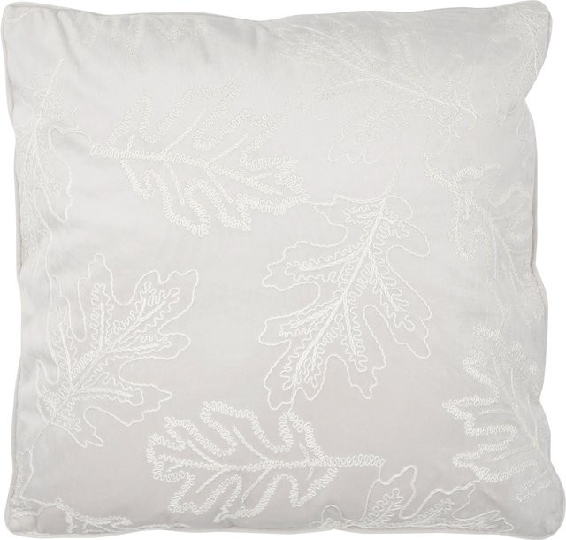 LIVARNO Dekokissen quadratisch in Beige, B/T/H: 45 x 45 x 45 cm - Bild 1