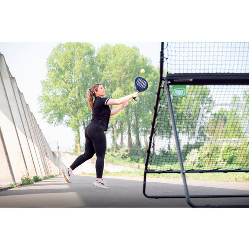EXIT Padel Rebounder Smash, Schwarz, Metall, Kunststoff - Bild 1