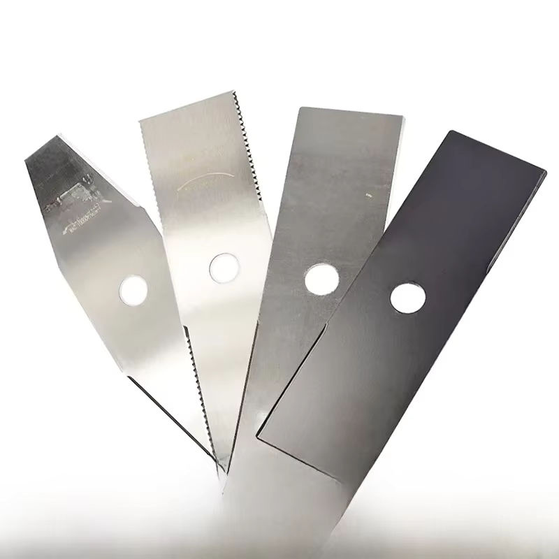 XCAN Ersatz-Pinsel-Cutter-Klinge aus Stahl in Weiß, gerade Klinge für Rasenmäher, 305 mm - Bild 6