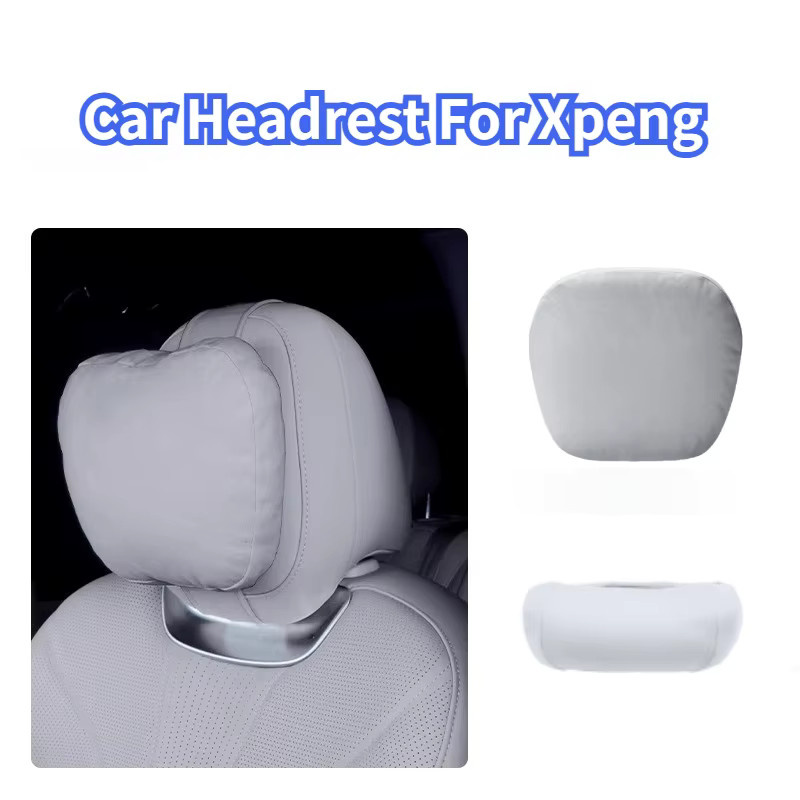 YouGallop Auto Kopfstütze und Lordosenstütze aus Memory Foam für Xiaopeng Xpeng G6 G9 G7 in Grau - Bild 2