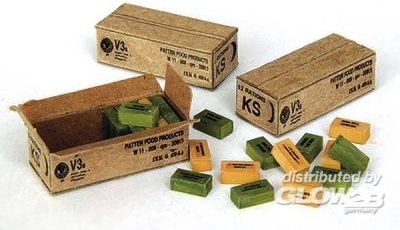 plusmodel U.S. Feld Ration Kartons - Bild 1