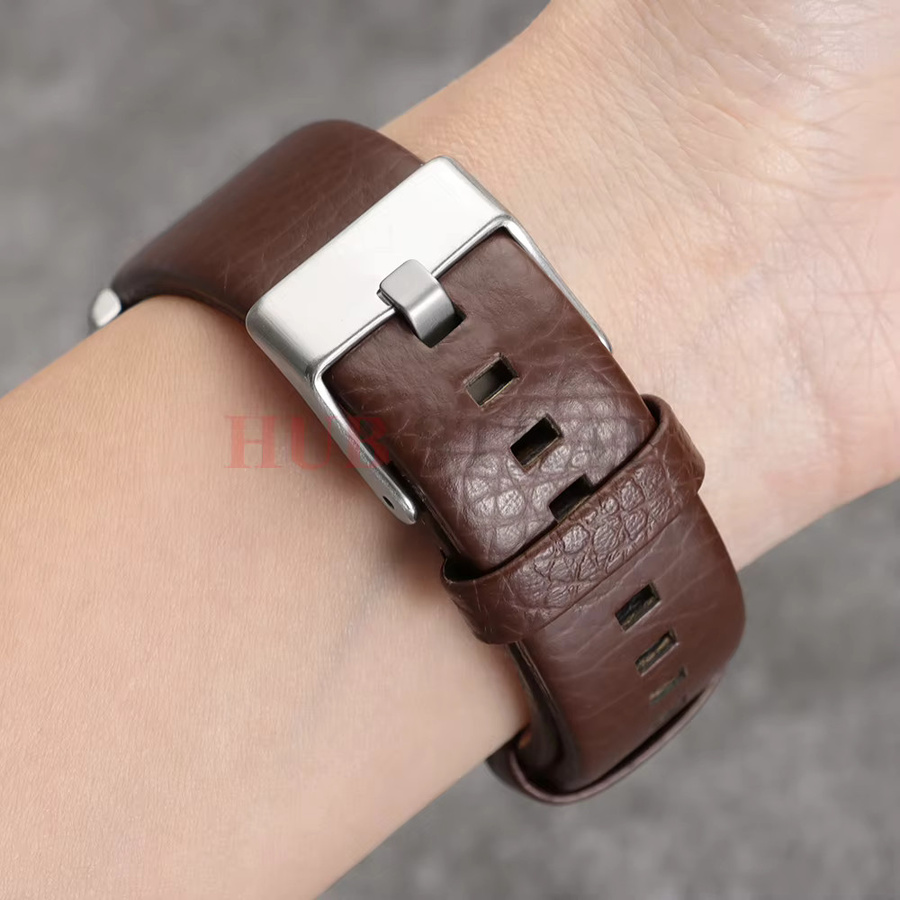 Diesel Uhrenarmband Leder, Schwarz, Unisex - Bild 2