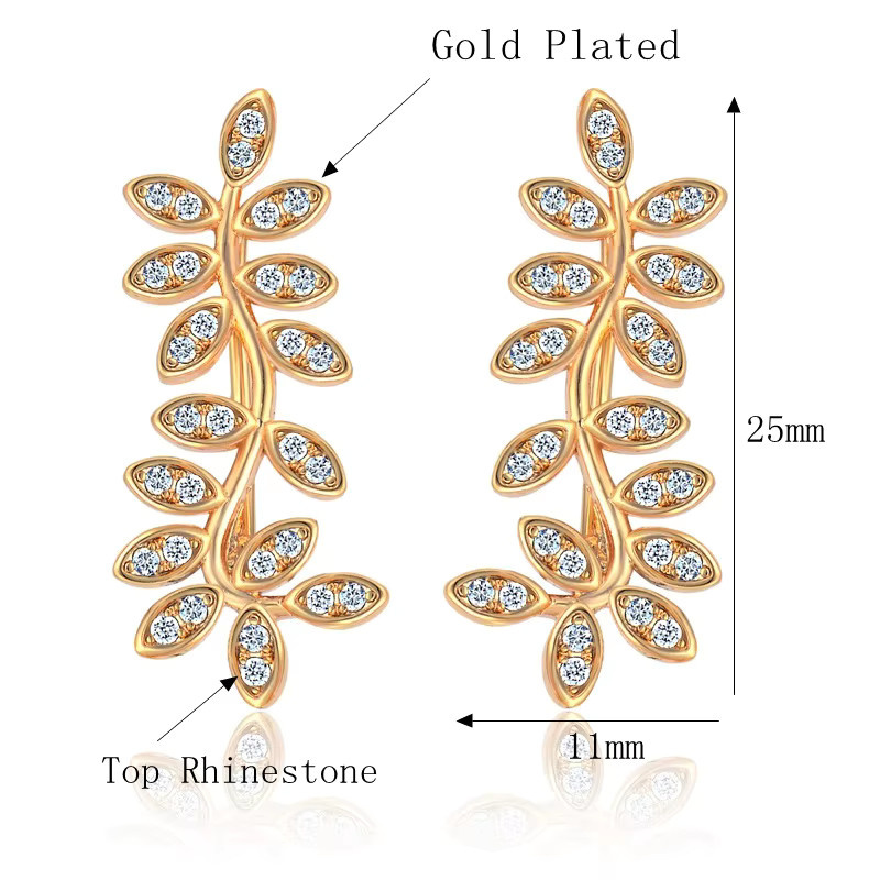 MAGIC ZONE Ohrringe, Stern Form, Gold, Zirkonia, Damen - Bild 3