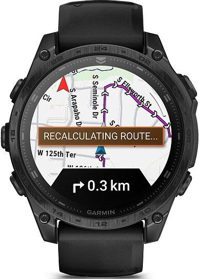 Garmin Tactix 8 AMOLED Multisport GPS Smartwatch in Schwarz - Bild 1