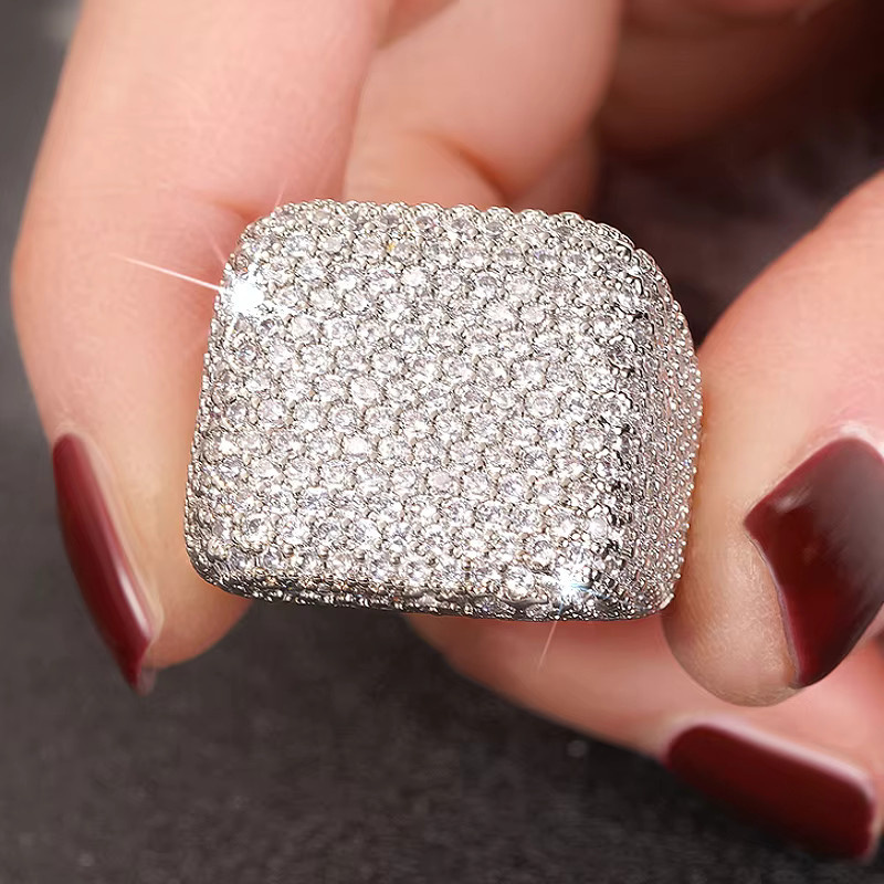Huitan Ring, Silber, Zirkonia, Damen - Bild 2