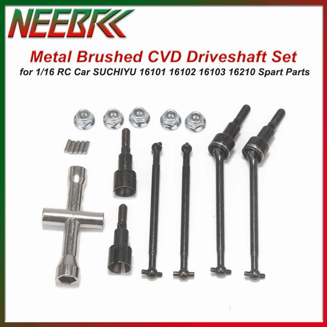 SUCHIYU CVD-Antriebswellen-Set, Upgrade-Zubehör, aus gebürstetem Metall - Bild 1