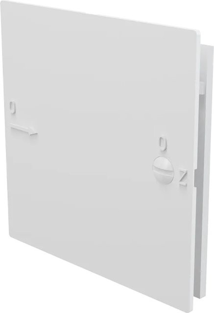 Alcadrain Badewannentür für Wartungsöffnung, Weiß, B/H: 15,0 x 15,0 cm - Bild 1