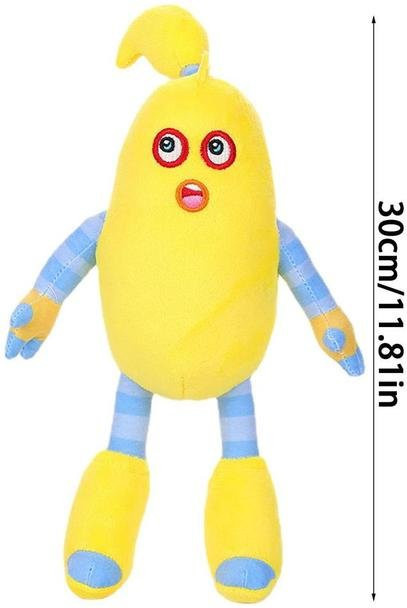 Binchi Keji Travel Meine singenden Monster Plüsch Puppe, Himbeere - Bild 1