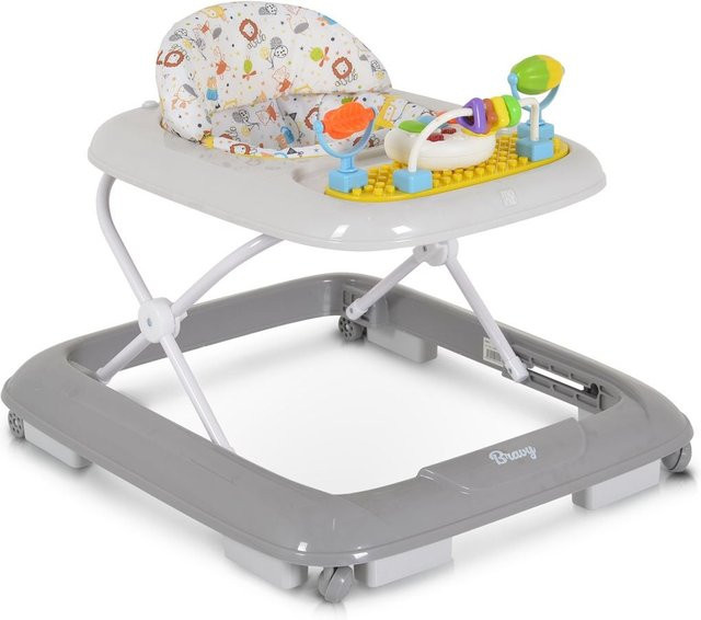 Moni Lauflernhilfe Bravy mit Spielcenter und Musik in Grau - Bild 1