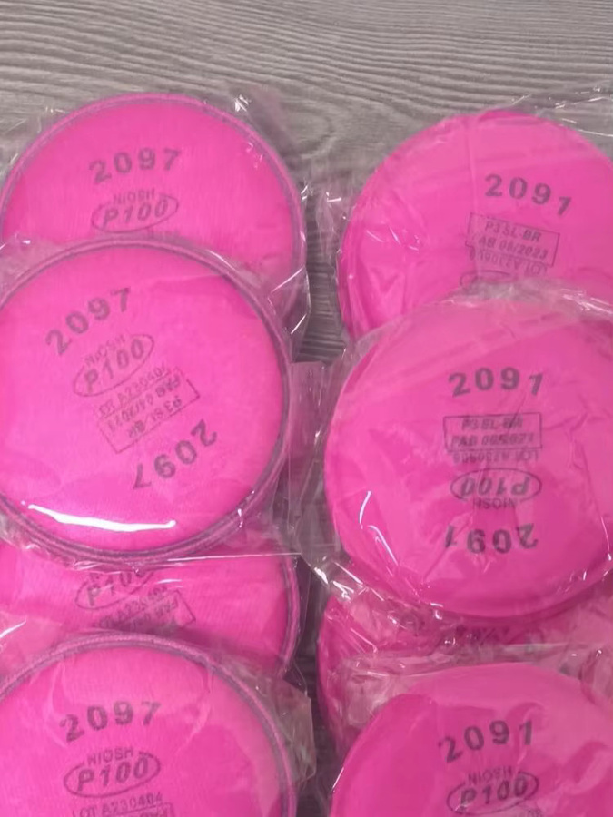 3M Atemschutzmasken-Set mit 6200 Halbmaske, 2097 Filtern und klarer Schutzbrille zum Schutz vor Epoxidstaub, organischen Dämpfen und Formaldehyd beim Schweißen und Schleifen - Bild 5