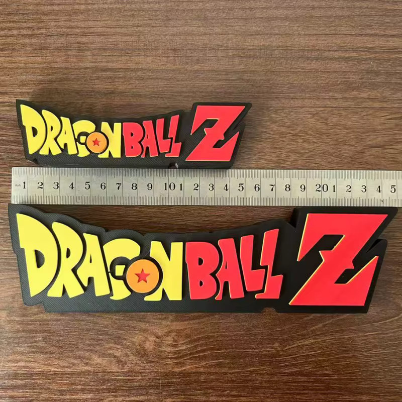 Bandai Dragon Ball Z Namensschild Logo-Ständer, Actionfigur, Puppen-Display Requisite - Bild 3