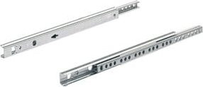Hettich MB-Kugelauszug KA 1730,66933 für Holzschubkasten aus Stahl in Silber, Tiefe: 330 mm - Bild 1