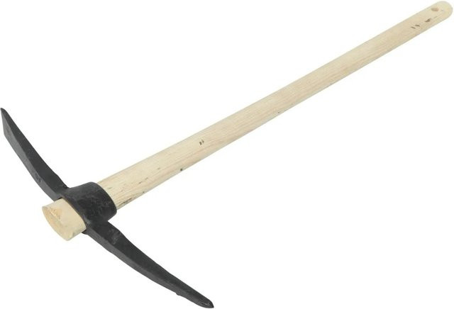 LUX-TOOLS Kreuzhacke aus Stahl in Schwarz - Bild 1