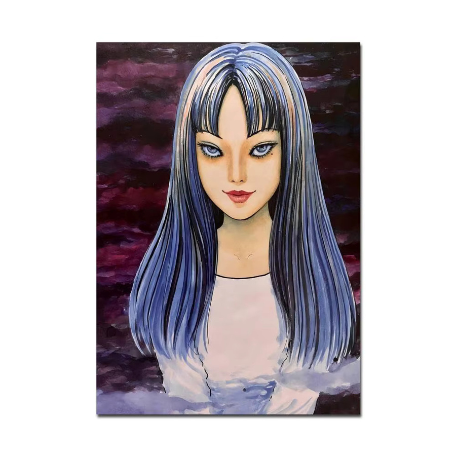 Junji Ito Tomie Retro Klebeposter Rastar Wandaufkleber Multicolour - Bild 6