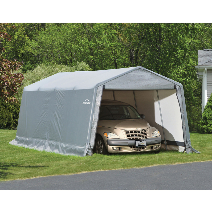 ShelterLogic Foliengarage Weidezelt In-A-Box Beige 18,3 m² B/T: 300 x 610 cm - Bild 5