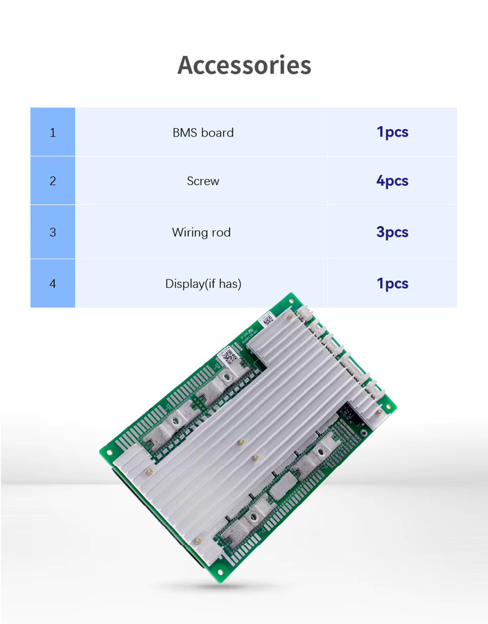 PACEex 8S 200A BMS Leitung zum Lithium-BMS mit Bluetooth-UART-Kommunikation - Bild 2