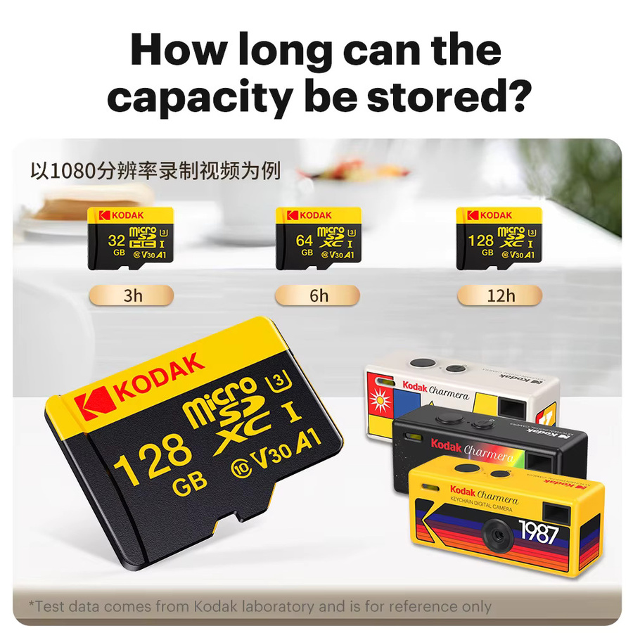 Kodak MicroSD Speicherkarte für Kamera-Design Schlüsselanhänger - Bild 4