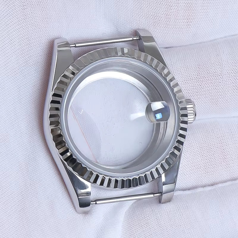 Tandorio Uhrengehäuse Edelstahl, 36mm/39mm, passend NH35 NH38 NH36 - Bild 1