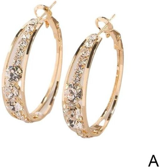 YIRAN Jewelry Creolen, gold, Damen - Bild 1