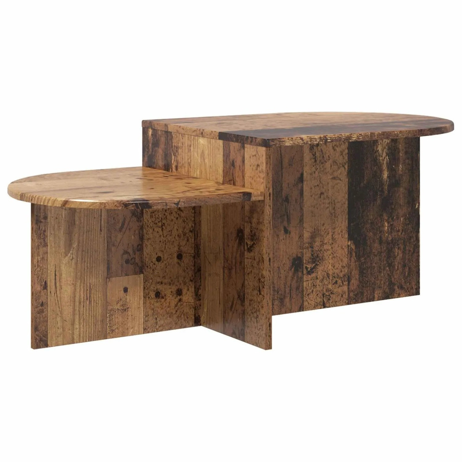vidaXL Couchtisch aus Altholz in Braun, rechteckig, B/T/H: 100 x 50 x 40 cm - Bild 2
