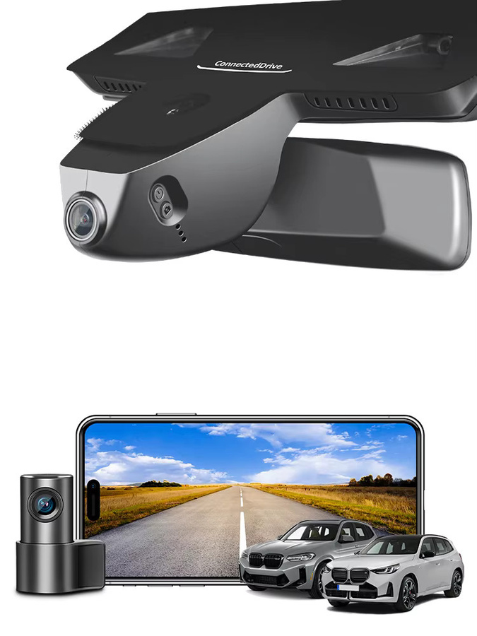 Mangoal 4K UHD Dashcam für BMW X3 X3M Gen3 G01 G45 F97 (2018-2024) mit GPS und WiFi, Schwarz - Bild 3